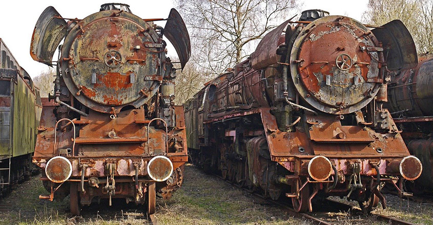 Imagen trenes corrosión Inelca
